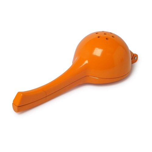 Manual Orange Citrus Hand Juicer - Metal Orange Leaderware Squeezer for Fresh Pressed Juice without Seeds or Pulp - Commercial or Home Use - 9.2 cm