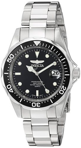 Invicta Men's 8932 Pro Diver Collection Silver-Tone Watch - Christmas Gifts for Him