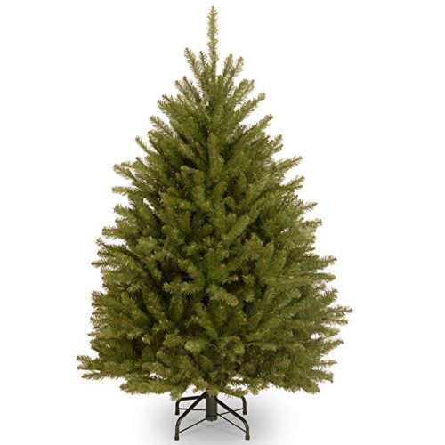  National Tree 4.5 Foot Dunhill Fir Tree, Hinged - Artificial Christmas Trees