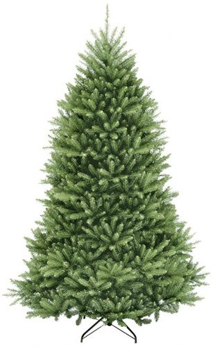 National Tree 6.5 Foot Dunhill Fir Tree, Hinged - Artificial Christmas Trees