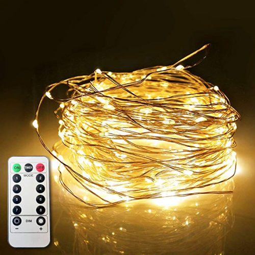 ETHINK 200 LED 65.6ft Fairy String Copper Wire Lights for Christmas - LED String Lights for Christmas