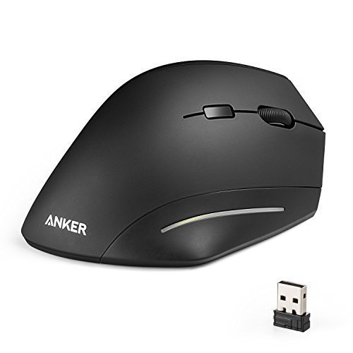 Anker Wireless Mouse Black - Vertical Mouses