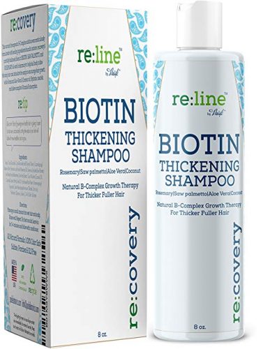Biotin Shampoo For Hair Growth - Thickening Shampoo - Hair Re-growth Product for Men
