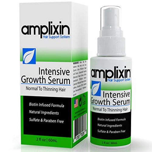 Amplixin Intensive Biotin Hair Growth Serum - Hair Re-growth Product for Men