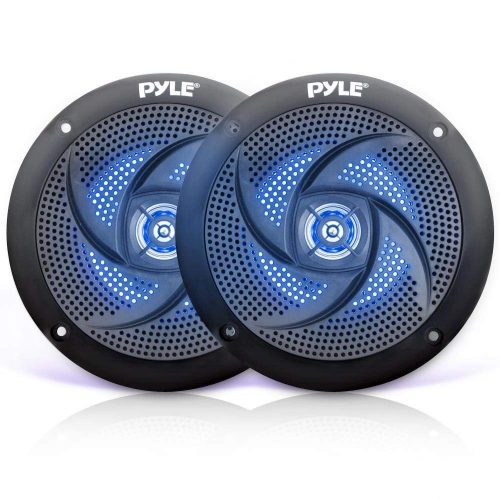 Pyle Marine Speakers PLMRS53BL (Black) - marine speakers
