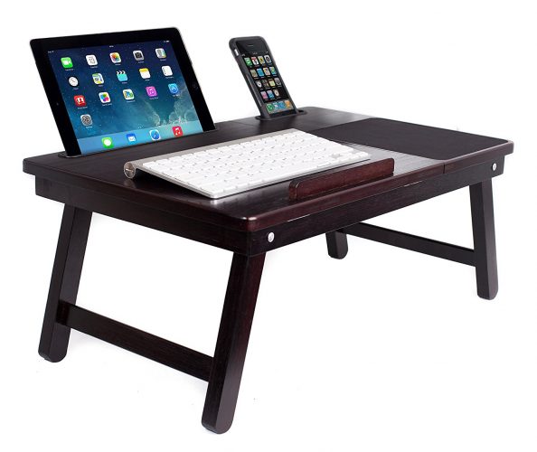- laptop stands for bed