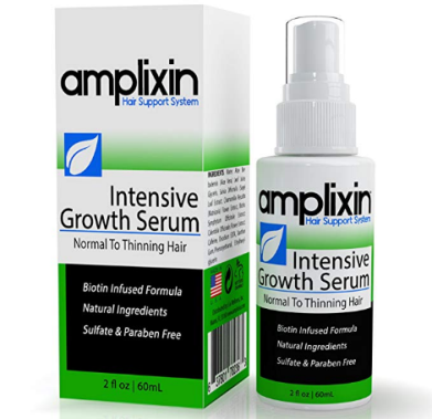 Amplixin Intensive Biotin Hair Growth Serum - Hair Regrowth Product for Women