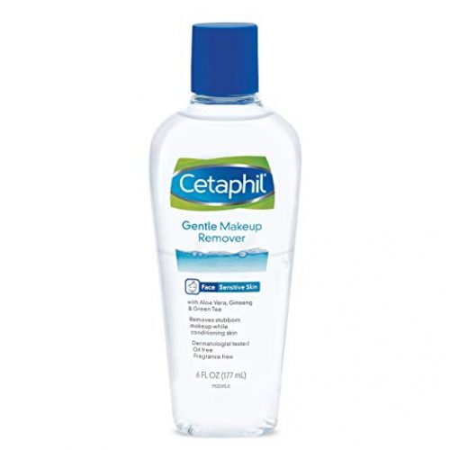 Cetaphil Gentle Waterproof Makeup Remover, 6.0 Fluid Ounce