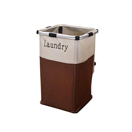 IHOMAGIC Laundry Hamper Waterproof Laundry Basket with Easily Transport Detachable Laundry Bag for Home Apartment School Dorm