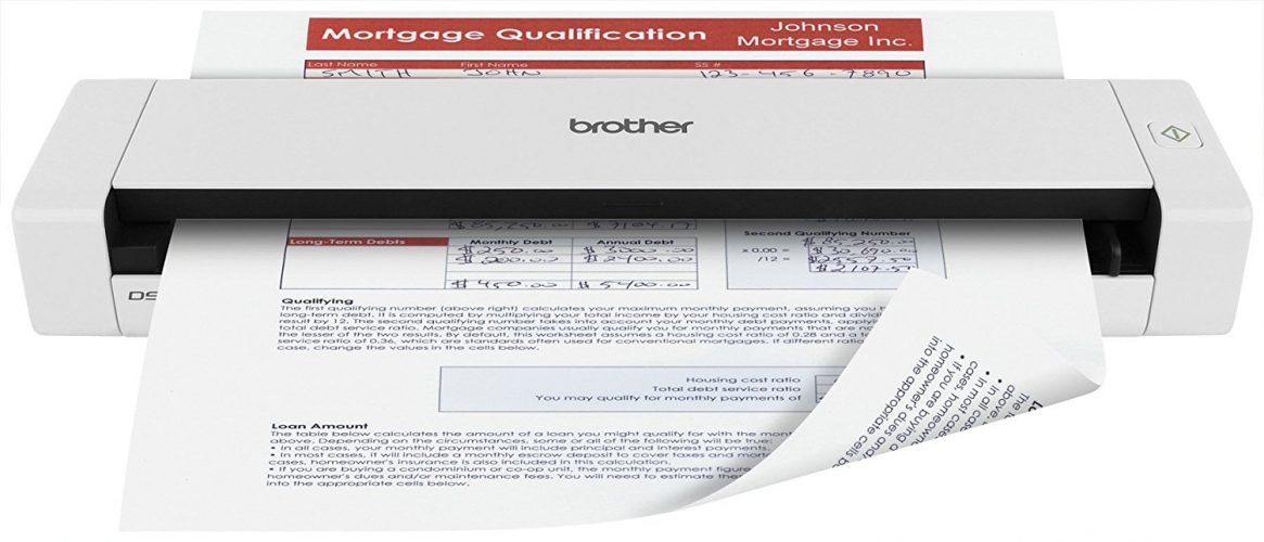 Brother Mobile Color Page Scanner, DS-720D - Portable Scanners