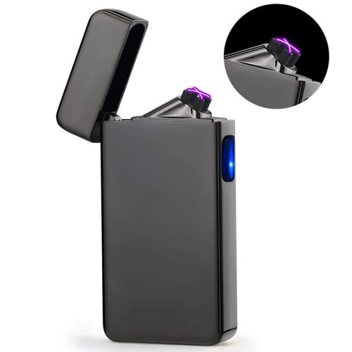 Dual Arc Plasma Lighter USB Rechargeable Windproof Flameless - Windproof Lighters