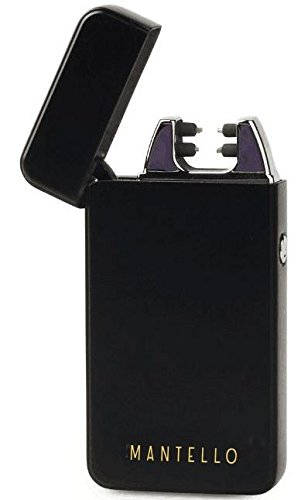 Mantello Tesla Coil Lighter USB Rechargeable Windproof Arc Lighter - Windproof Lighters