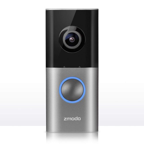 Zmodo Greet Pro Smart Video Doorbell, 1080p Security Camera w/ 180 Degree Viewing Angle, Works with Alexa (Echo Show/Fire TV)