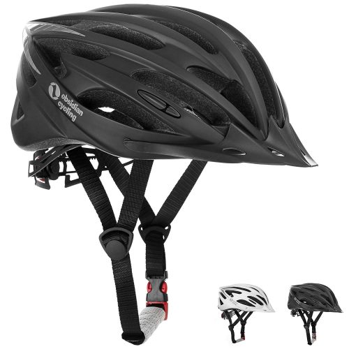 TeamObsidian Airflow Bike Helmet with in-Molded Reinforcing Skeleton for Added Protection - Adult Size, CPSC Safety Certified - Comfortable, Lightweight, Breathable