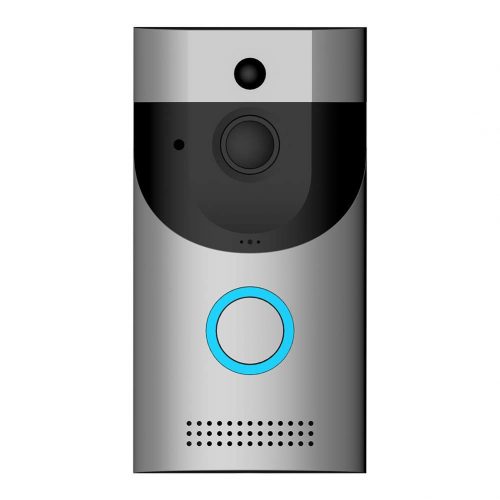Video Doorbell, Awakingdemi Waterproof Smart Doorbell 720P HD WiFi Security Camera, Real-Time Two-Way Talk, and Video, Night Vision, PIR Motion Detection and App Control for iOS, Android and Google
