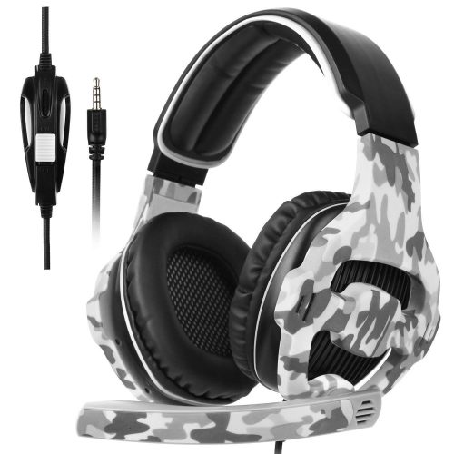 SADES SA810 New Updated Xbox One Headset Over-Ear Stereo Gaming Headset Bass Gaming Headphones with Noise