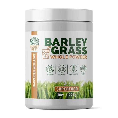 Barley Grass Powder - Nutritional Powerhouse Organic Superfood (8 oz)