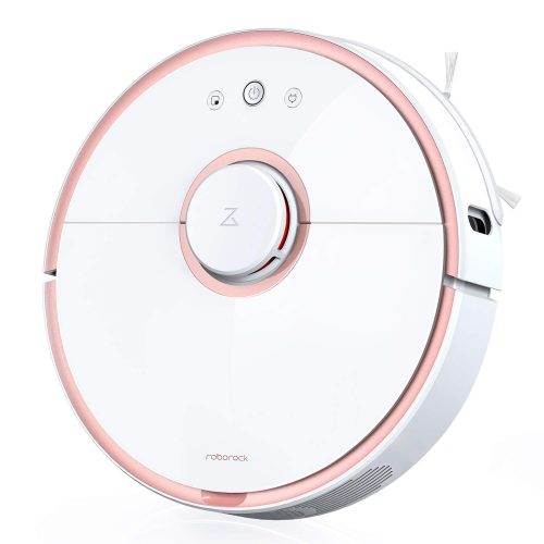 Roborock S5 Robotic Vacuum and Mop Cleaner, 2000Pa Super Power Suction &Wi-Fi Connectivity and Smart Navigating Robot Vacuum with 5200mAh Battery Capacity for Pet Hair, Carpet & Hard Floor