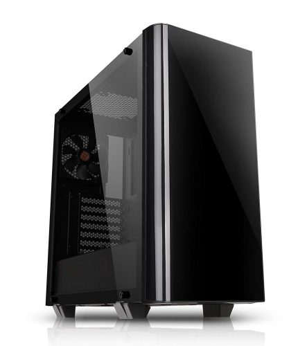 Thermaltake View 21 Dual Tempered Glass ATX Black Gaming Mid Tower Computer Case Chassis CA-1I3-00M1WN-00