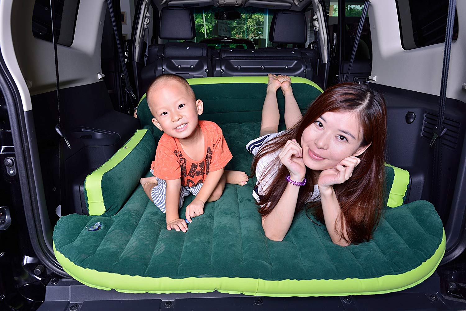 Heavy Duty Inflatable Car Mattress Bed for SUV Minivan Back Seat Extended Mattress