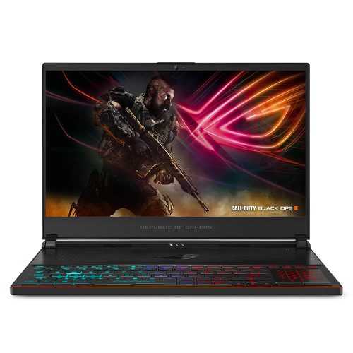 ASUS ROG Zephyrus S Ultra Slim Gaming PC Laptop, 15.6” 144Hz IPS Type, Intel Core i7-8750H CPU, GeForce GTX 1070, 16GB DDR4, 512GB PCIe SSD, Military-Grade Metal Chassis, Win 10 Home - GX531GS-AH76