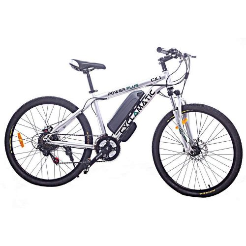 Cyclamatic Power Plus CX1 Electric Mountain Bike with Lithium-Ion Battery