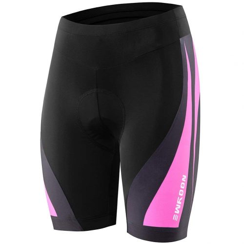 NOOYME Womens Bike Shorts for Cycling with 3D Padded Pink Ride Women Cycling Shorts 
