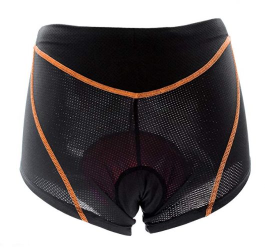 Twotwowin Women Padded Bicycle Cycling Underwear Shorts Breathable Bike Shorts
