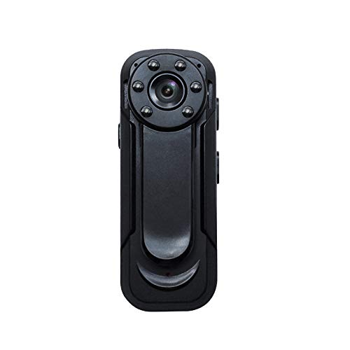Lenofocus Body Camera 1080P Wireless WiFi Hidden Spy Camera Portable Small Clip Pocket Cameras Home Security Camera Nanny Cam with Night Vision Motion Detection, Sports DV Mini Camera for Car