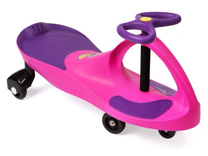 The Original PlasmaCar by PlaSmart – Pink/Purple – Ride On Toy, Ages 3 yrs and Up, No batteries, gears, or pedals, Twist, Turn, Wiggle for endless fun