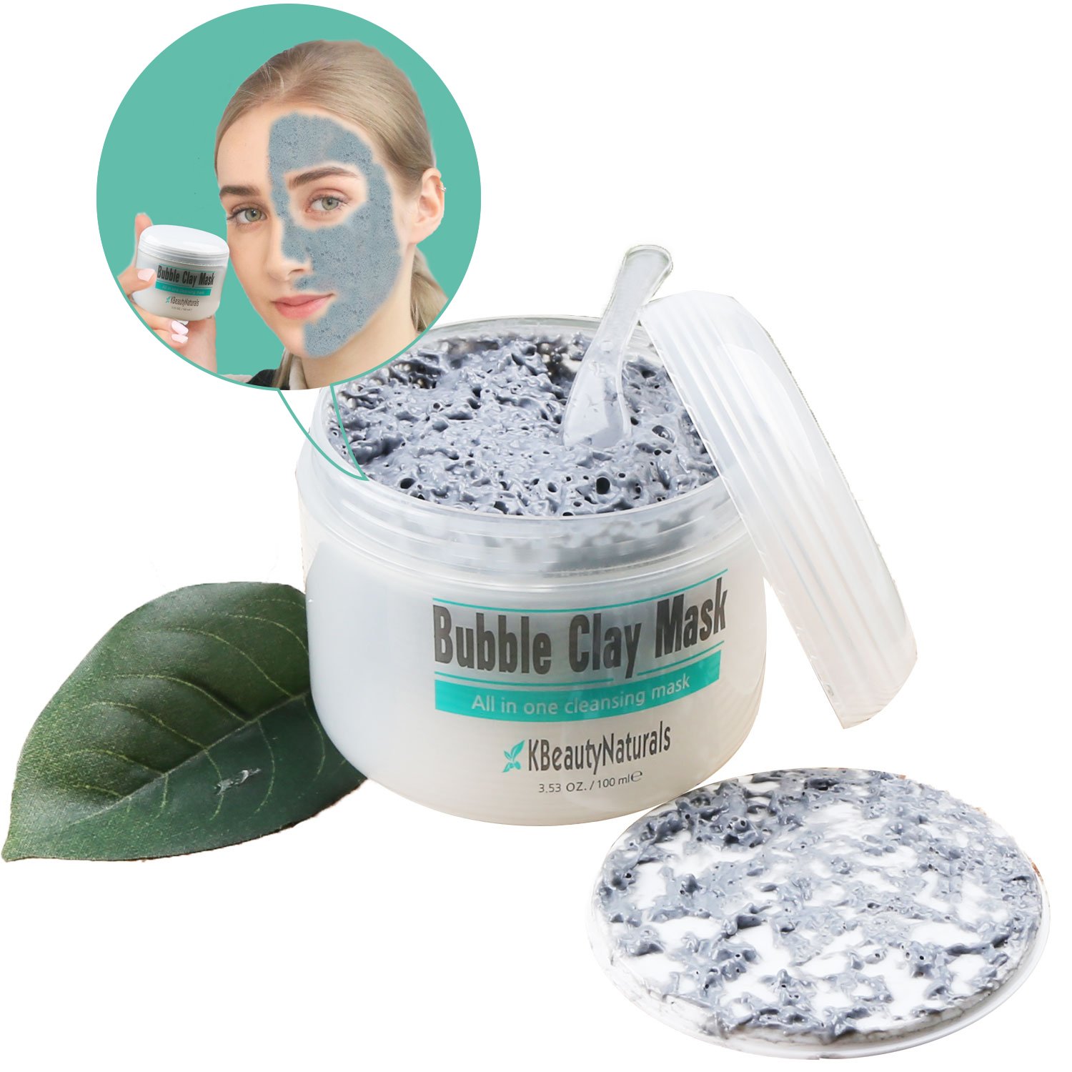 KBeautyNaturals | Carbonated Bubble Clay Mask 3.53oz | Beautiful Irish Skin, Leaving your Skin soft and Growing. Great feeling bubble enables your skin great again. Made In Korea