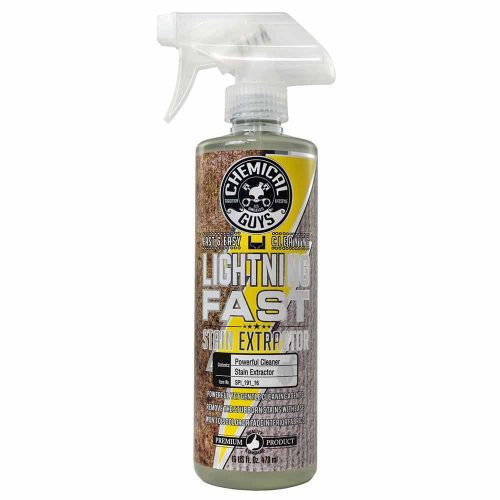 Chemical Guys SPI_191_16 Lightning Fast Carpet and Upholstery Stain Extractor (16 oz)