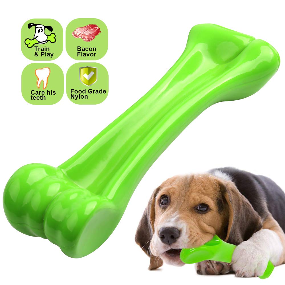oneisall Dog Toys for Aggressive Chewers,Indestructible Pet Chew Toys Bone for Puppy Dogs