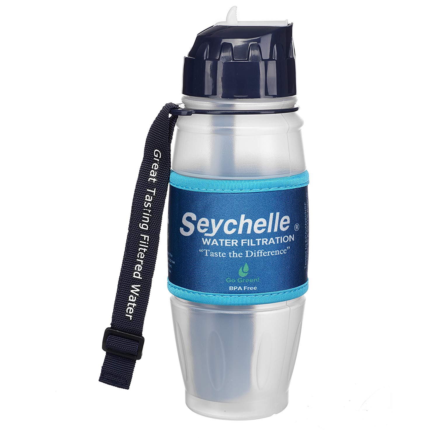 Seychelle Extreme Water Filter Bottle - Water bottle with Filter