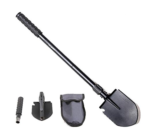 Survival Gear Products Collapsible Shovel and Multi-Tool - garden hoe