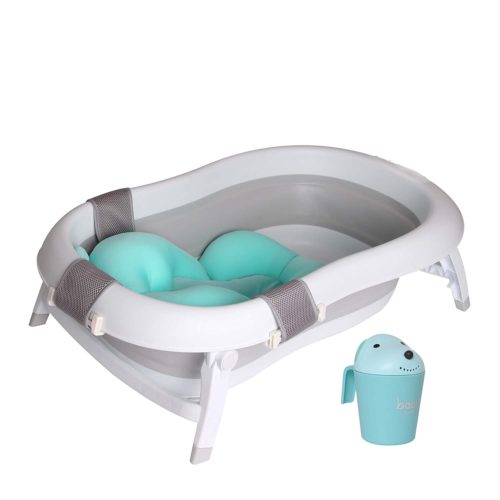 Baby Brielle 3-in-1 Portable Collapsible Infant to Toddler Space Saver Foldable Bathtub