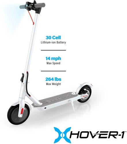 Hover-1 Journey Electric Folding Scooter, White