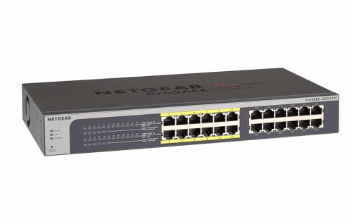 NETGEAR 24-Port Gigabit Ethernet Smart Managed Plus PoE Switch (JGS524PE)